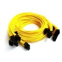 Premium Corsair PSU Individually Sleeved Modular Cable Set (Yellow)