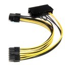 PSU 24 and 8 Pin to 12 Pin Main Power Adapter Cable 20cm for Dell C5110