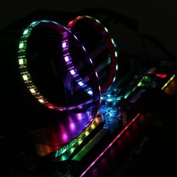 Addressable RGB ARGB 5v 12v PC LED Light Strip for PC Case 50cm