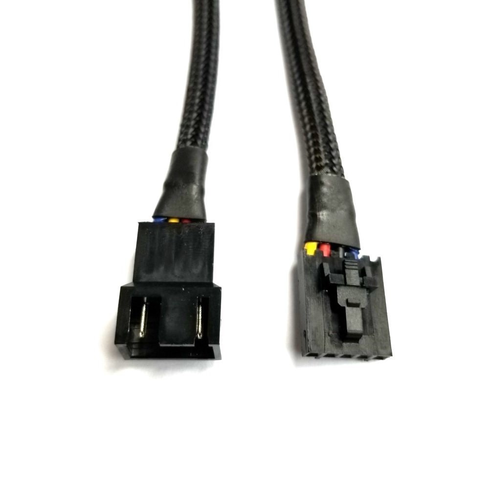 Dell 5 Pin To 4 Pin Pwm Fan Converter Sleeved Cable 20cm Moddiy 