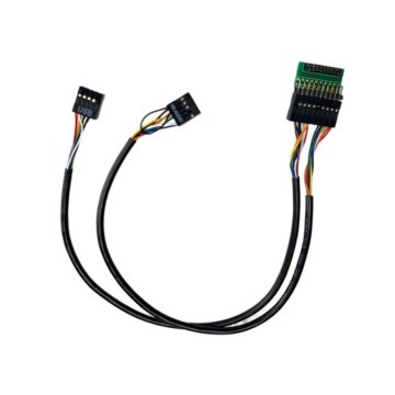 Standard 9 Pin USB HD Audio to Special 19 Pin Cable for Dell 7010