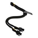 12VHPWR 16 Pin to Dual PCIE 8 Pin GPU Power Cable for Lenovo PX P7