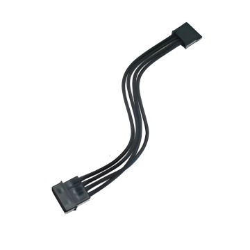 Premium Custom PSU Extension Cable 4 Pin Molex to 15 Pin SATA Power