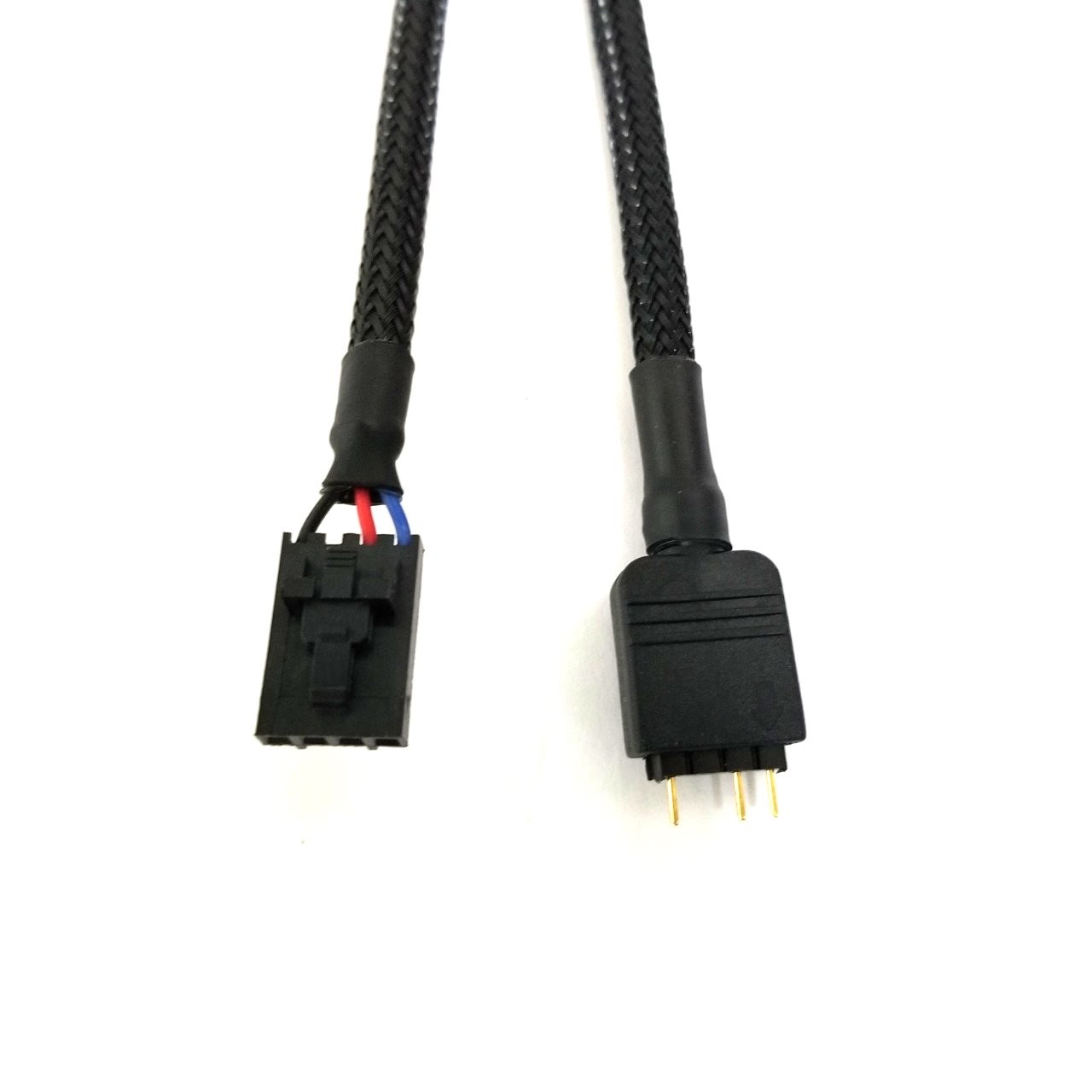 Corsair LED RGB 4 Pin to 5v RGB 3 Pin Male Connector Adapter Cable - MODDIY
