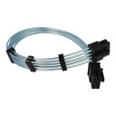 Premium Silver Wire 8 Pin CPU EPS Modular Cable for Corsair