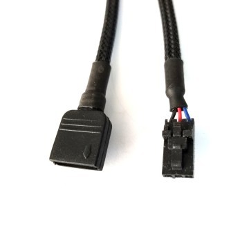 Corsair LED RGB 3 Pin to 5v RGB 3 Pin Female Connector Adapter Cable