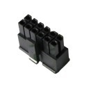 3.0mm Pitch 12 Pin MX3.0MM 2X6P Female Connector Black