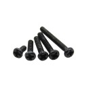 M1.7 x 6mm Black Screws (PM1.7X6)