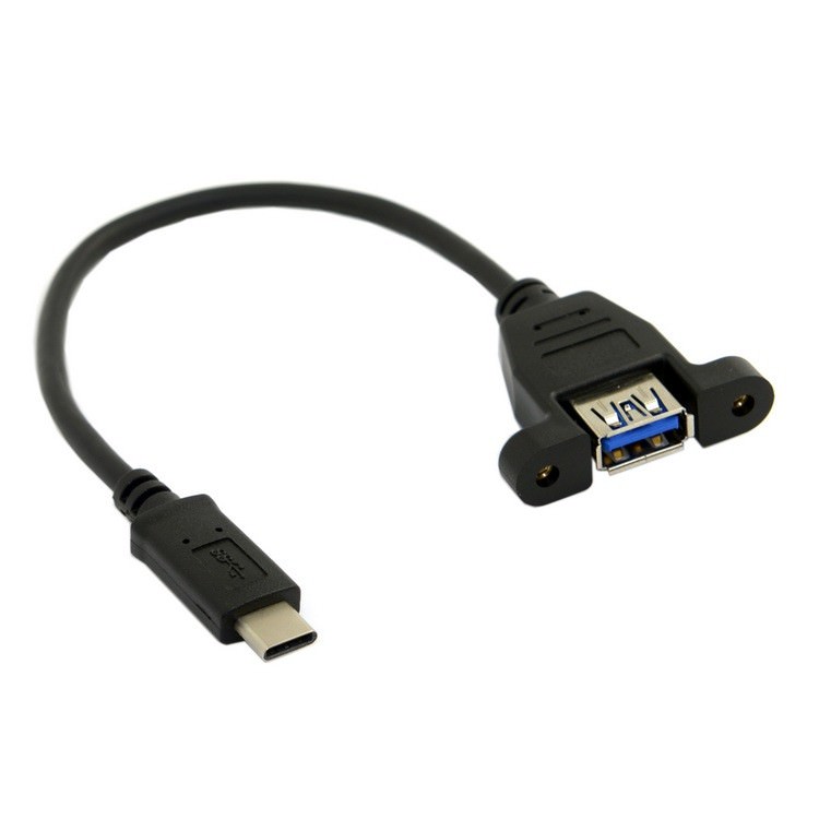 USB-C 3.1 Type C Male to USB 3.0 Type A Female OTG Adapter Converter Cable  Cord☊