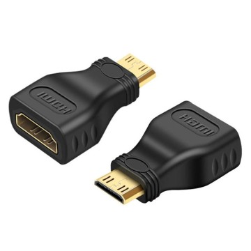 HDMI Female to Mini HDMI Male Adaptor with Gold Plated Connector