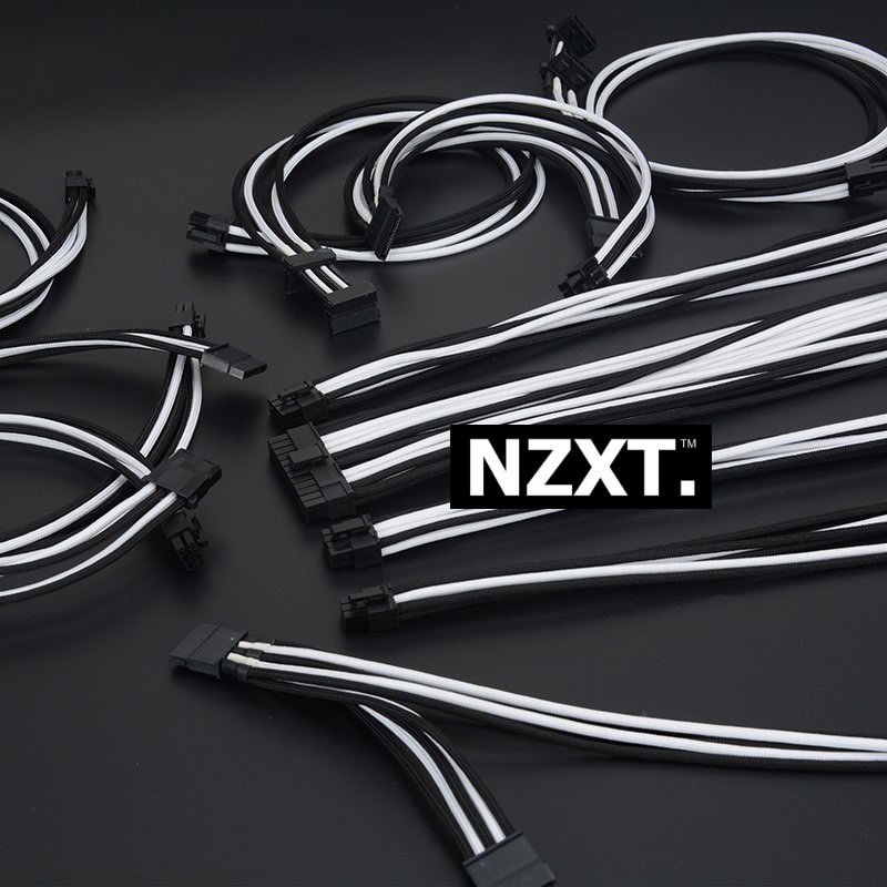 Tailor Made NZXT Sleeved Cable Kit - MODDIY