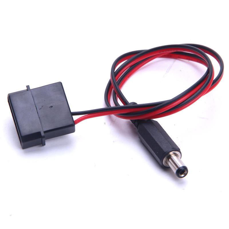 DC5.5x2.5mm Power To 4-Pin Molex Male Adapter Cable (50cm) - ModDIY.com