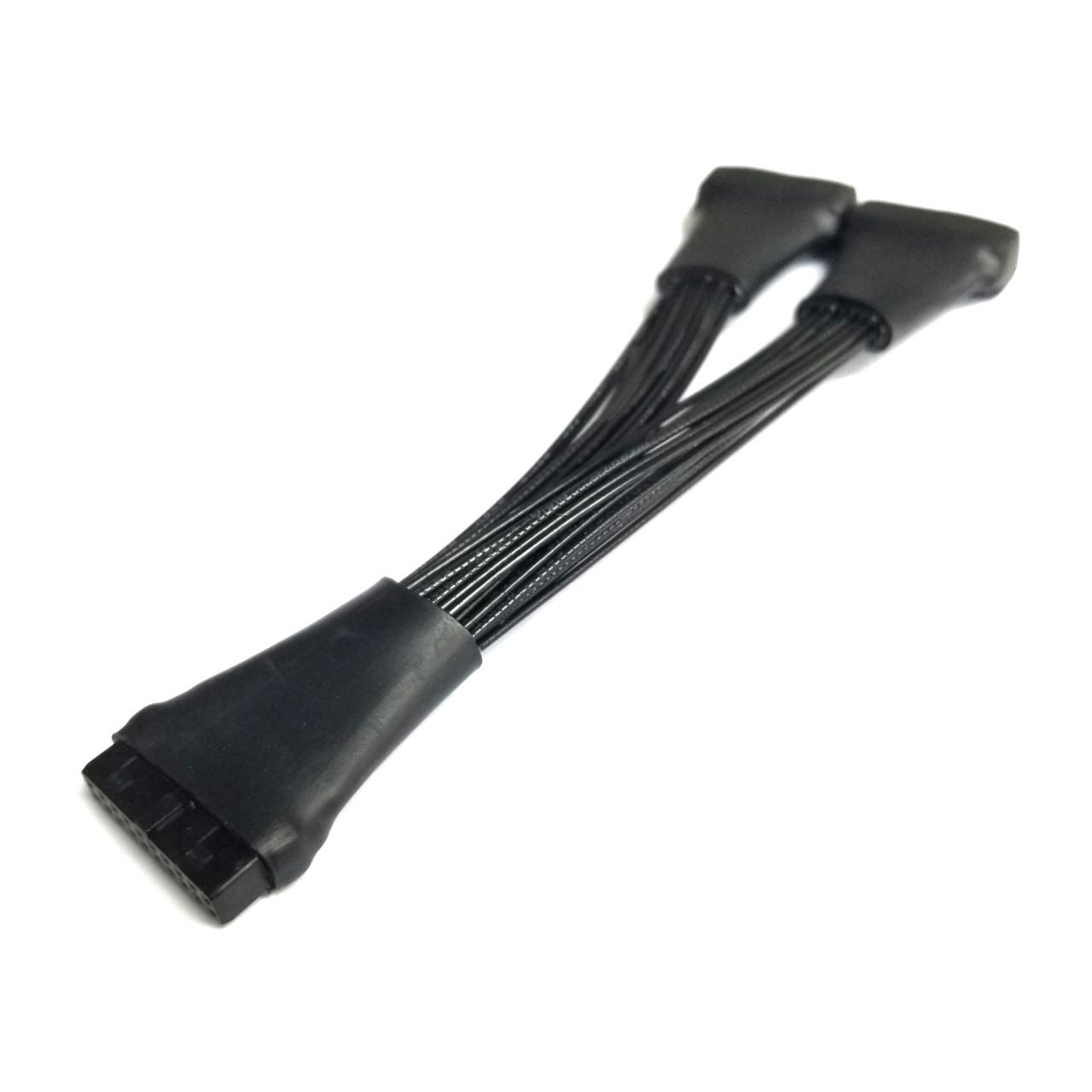 20 USB 3.0 Internal Header Y Splitter Cable 12cm -