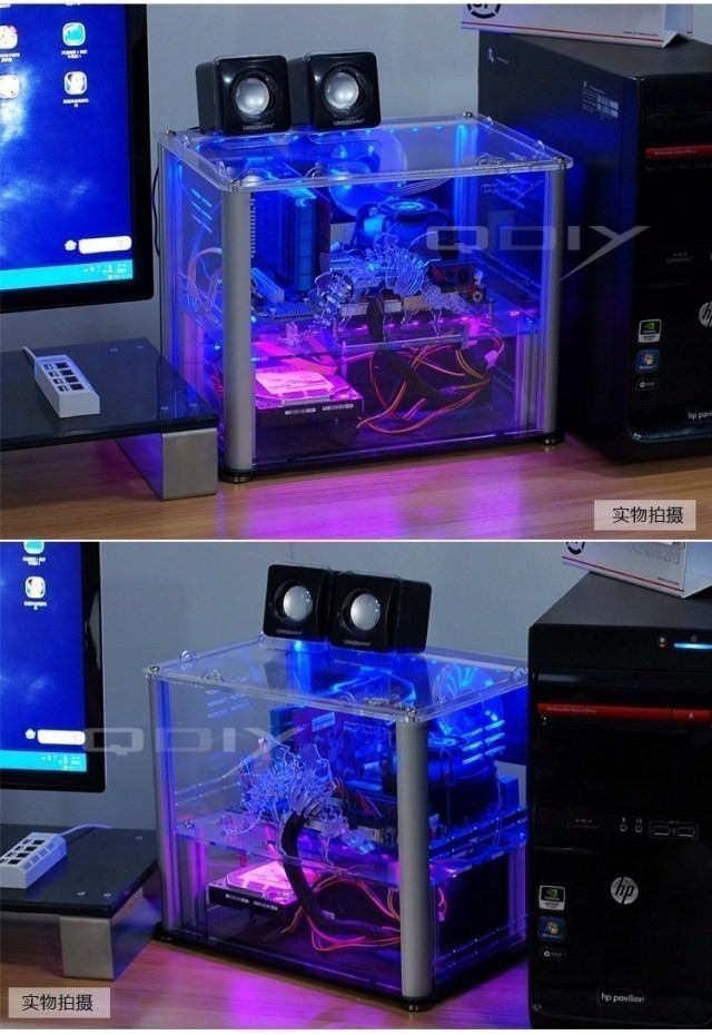 QDIY Professional Modder Acrylic Case PC C11S - MODDIY