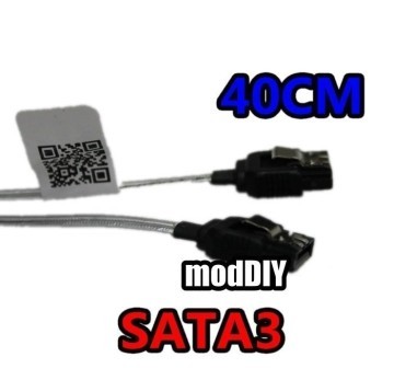 Amphenol DT SATA3 Signal 6 Gbps Ultra High Speed SATA III Cable 65cm -  MODDIY