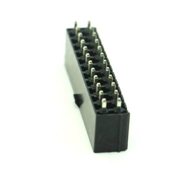 24 Pin ATX Power Male Header Connector Straight Black - MODDIY