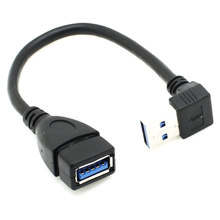 USB 3.0 Extension Cable Up Angle A - MODDIY