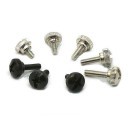 M3.0 x 12mm Silver Thumb Screws M3X12